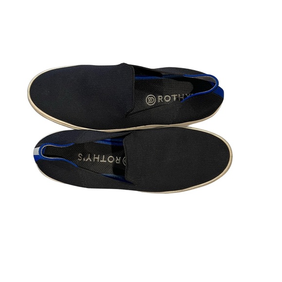 Rothy’s classic sneaker black size 10 good condition comfort classic washable - Picture 5 of 8